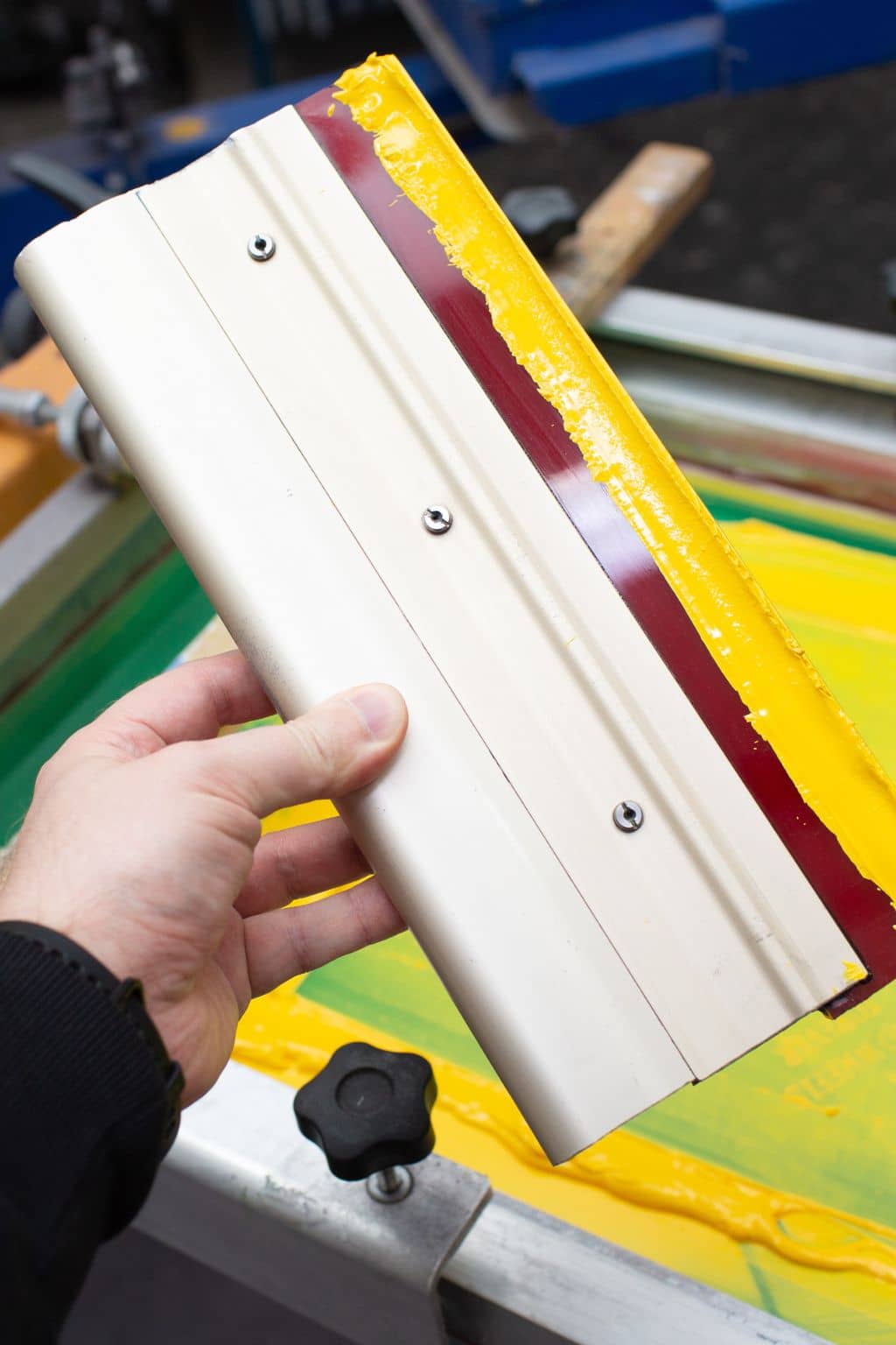 étapes sérigraphie